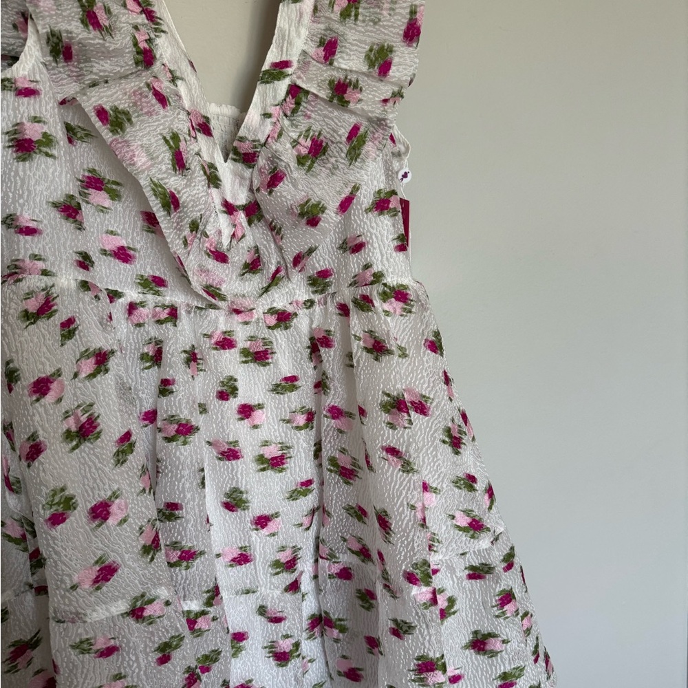 Buddy Love Pink and Green Floral Dress